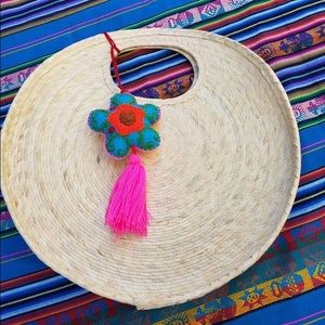 Artisan handmade beautiful bag with tassel-Sold